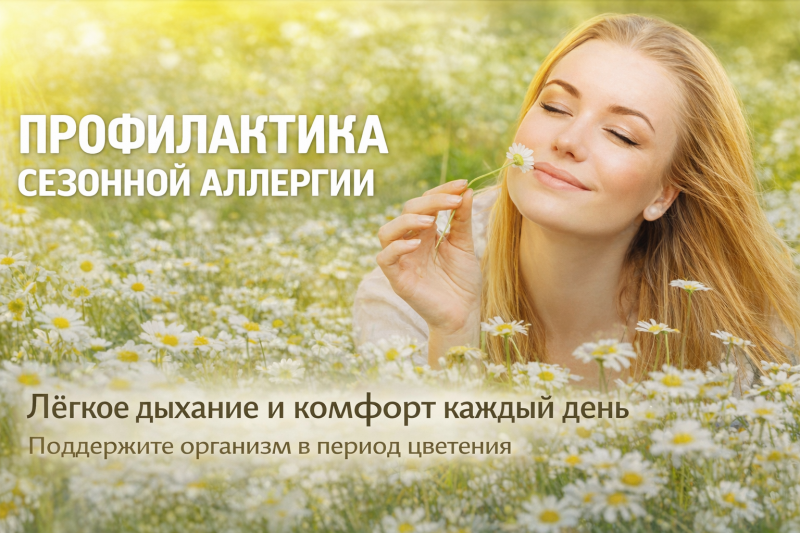 ПРОФИЛАКТИКА СЕЗОННОЙ АЛЛЕРГИИ